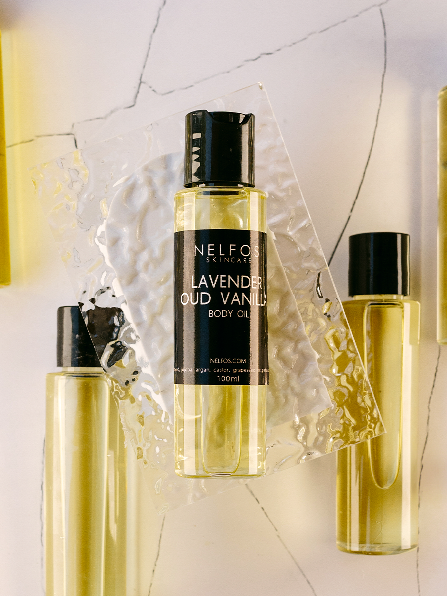 Body Oil Oud Vanilla Lavender