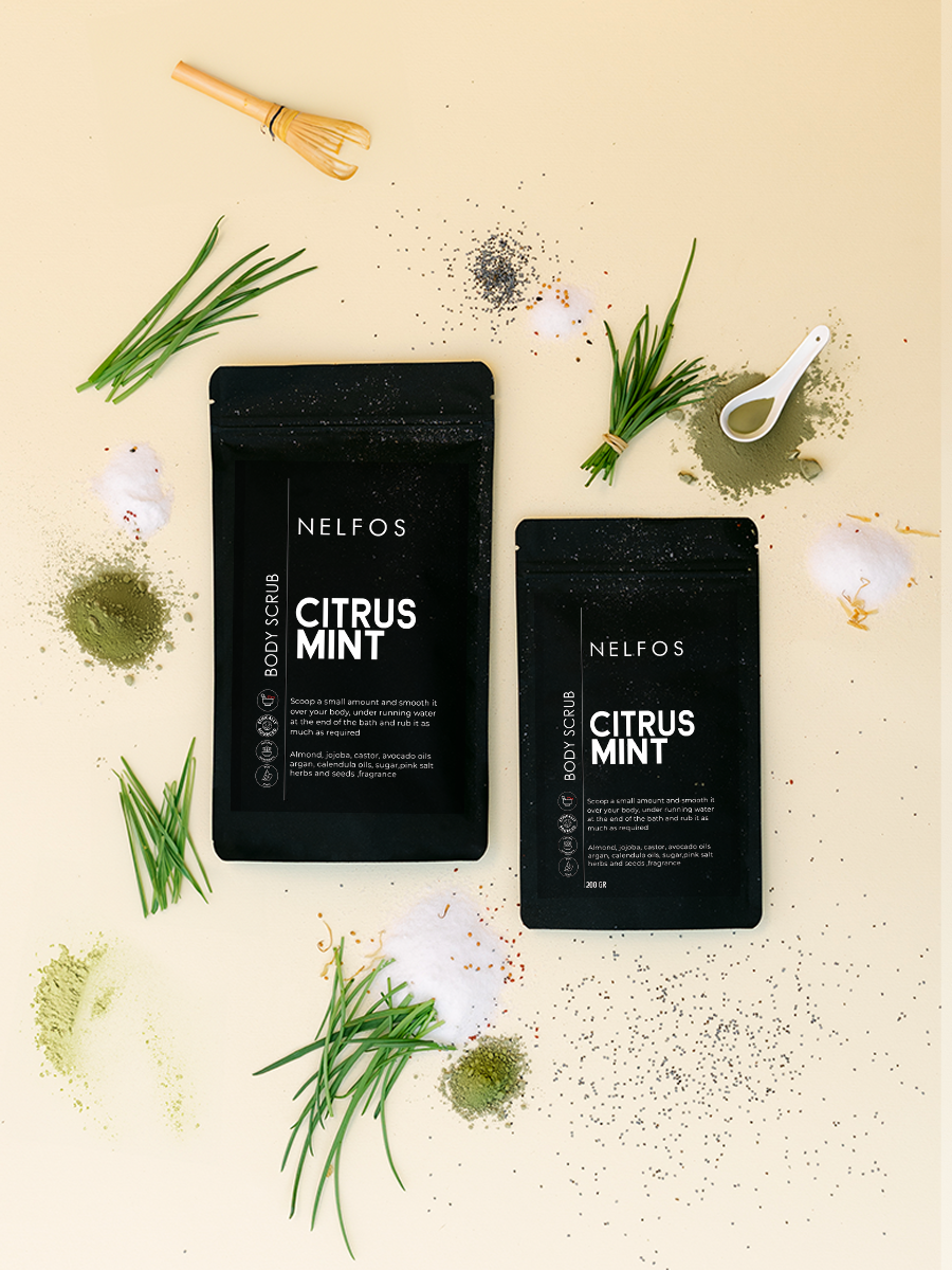 Citrus Mint Body Scrub 200gr