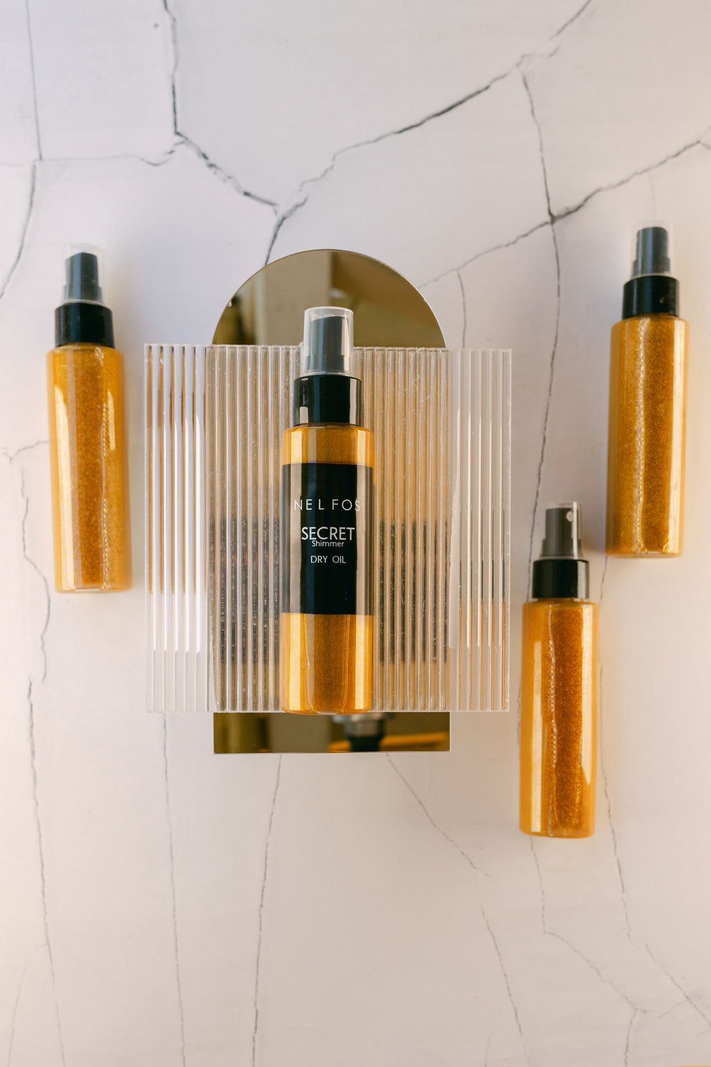Body Dry Shimmer Oils
